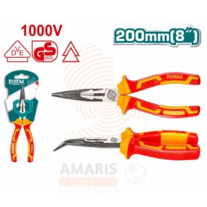 Insulated Long Nose Pliers 200mm amaris hardware