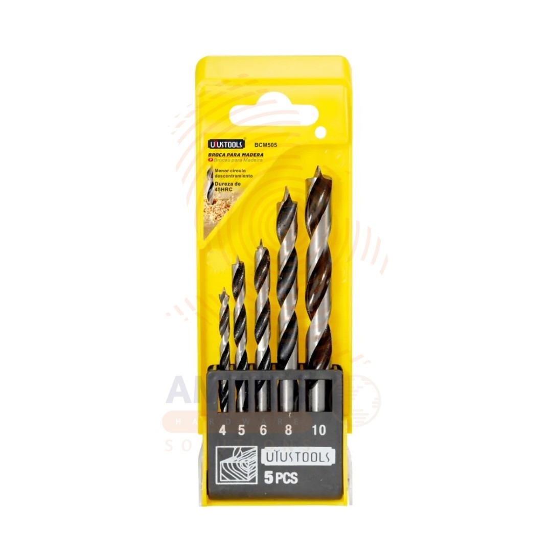 5 pcs High Speed Drill Bit Set - Metric amaris hardware