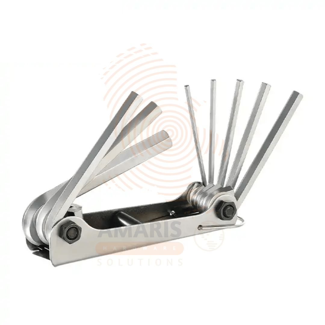 8 pcs Folding Hex Wrench Set amaris hardware