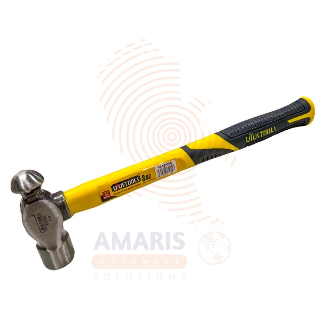 Ball Pein Hammer - Fiberglass Handle 12 oz amaris hardware