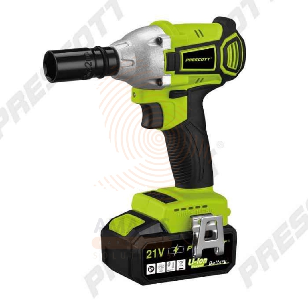 Brushless Motor Impact Wrench 21V amaris hardware