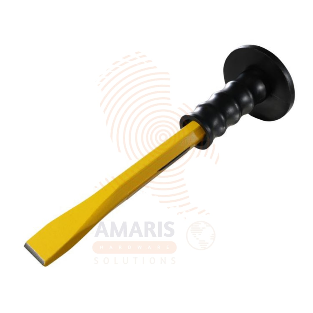 Flat Cold Chisel with Guard 10'' amaris hardware