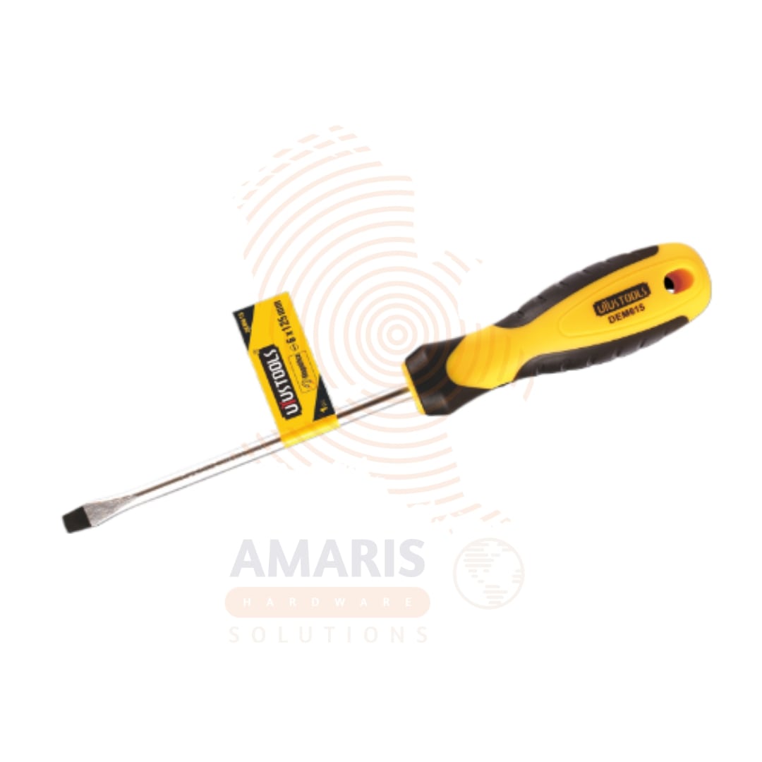 Flat Screwdriver - TPR handle amaris hardware