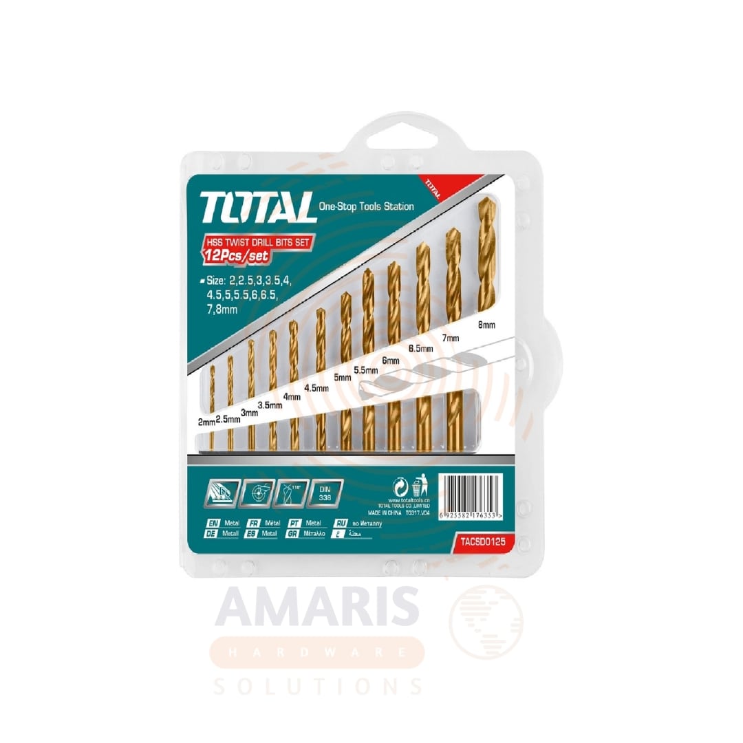 HSS Twist Drill Bits Set(total) amaris hardware