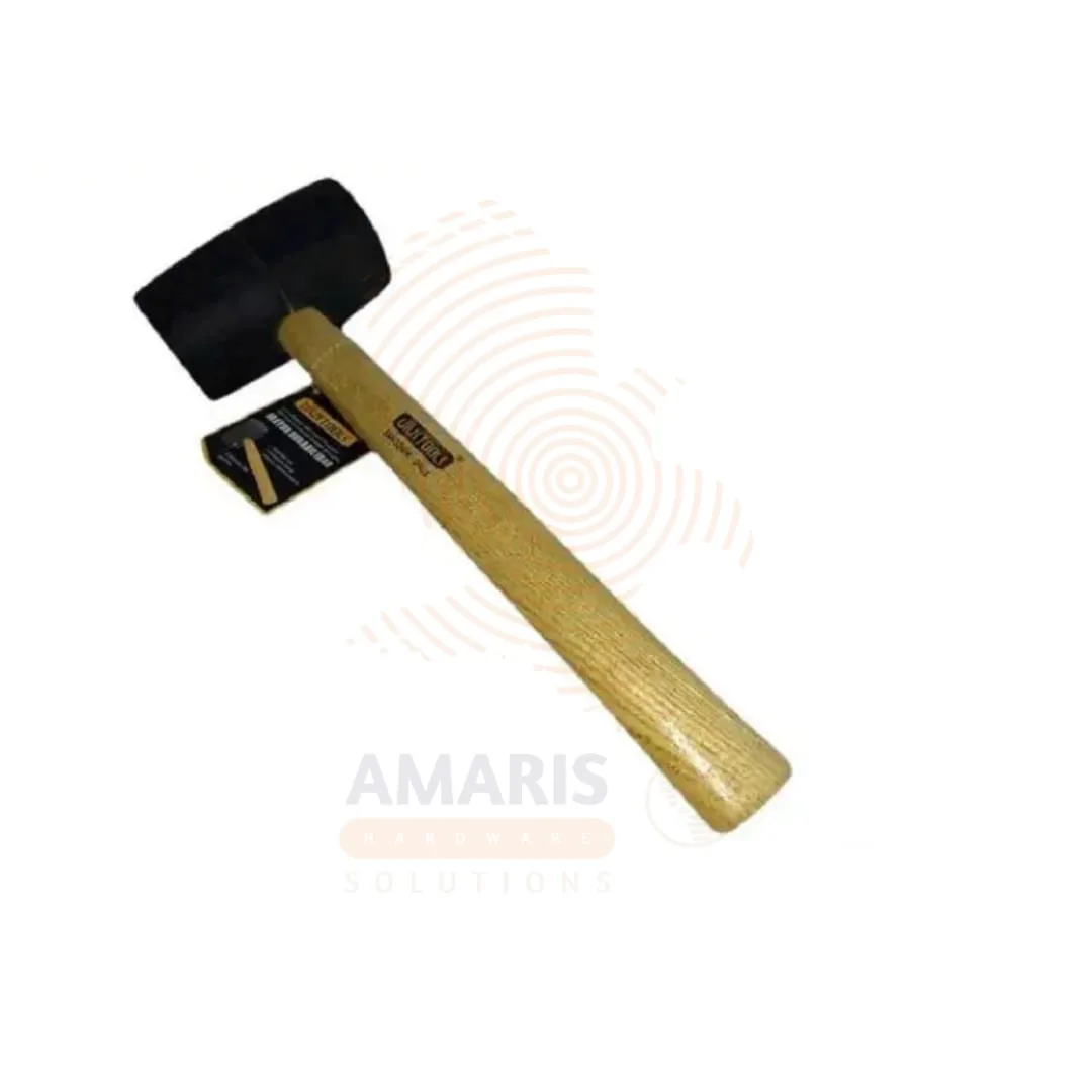 Rubber Mallet - Wood Handle 160 oz amaris solution