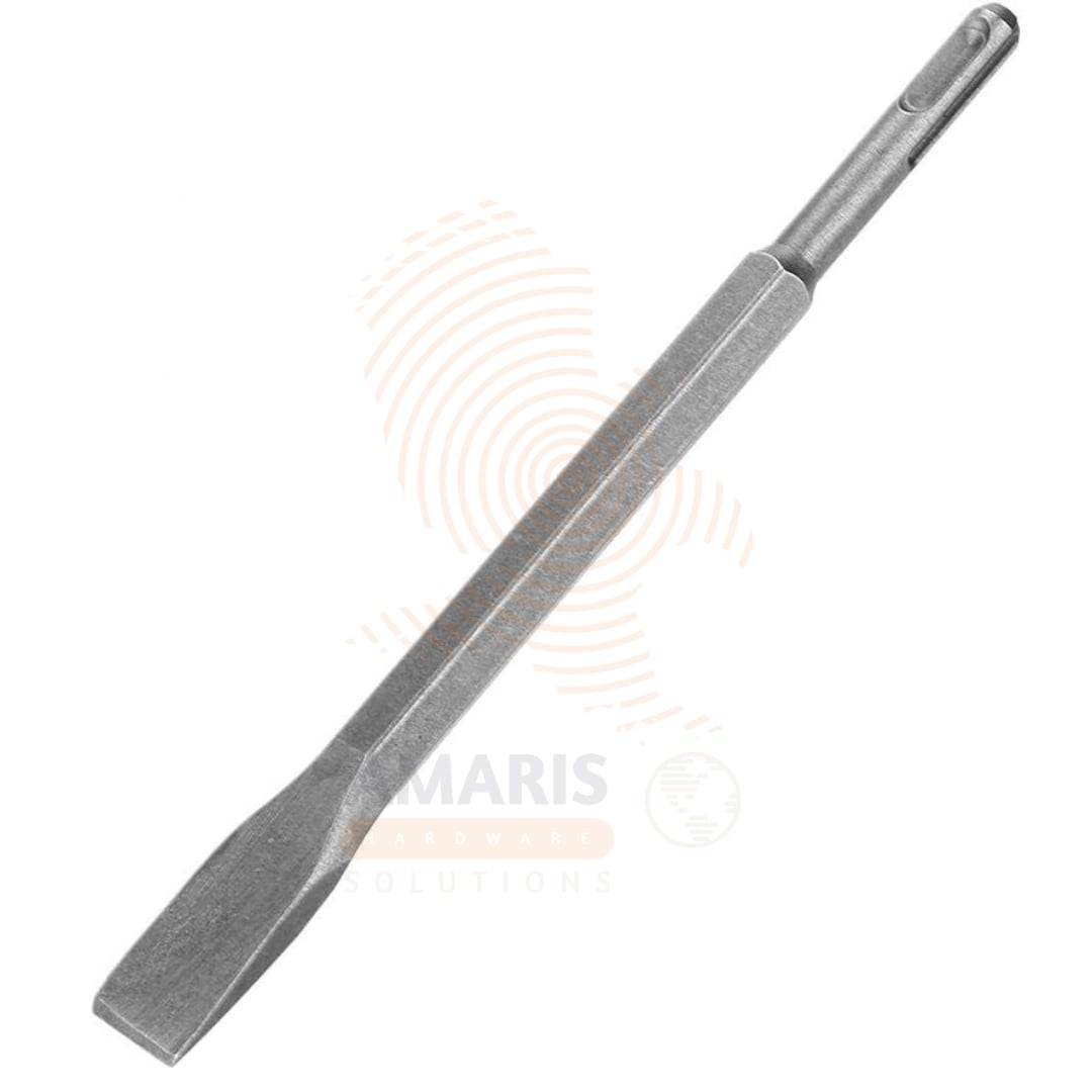 SDS Plus Stone Flat Chisel 14x250x20MM amaris hardware