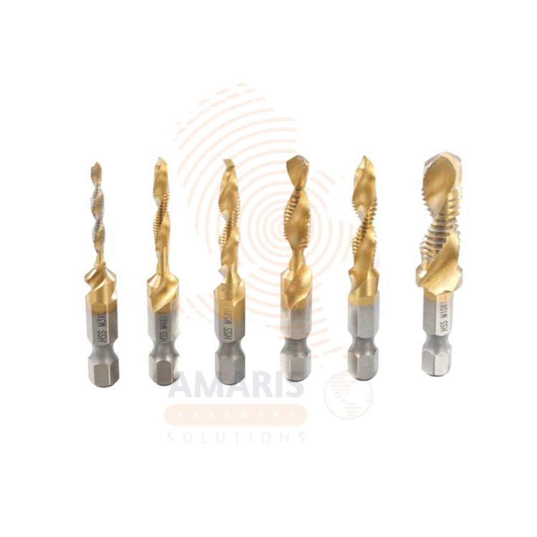 Tap Drill Bit 6pcs(M3-M10) Uyus amaris hardware