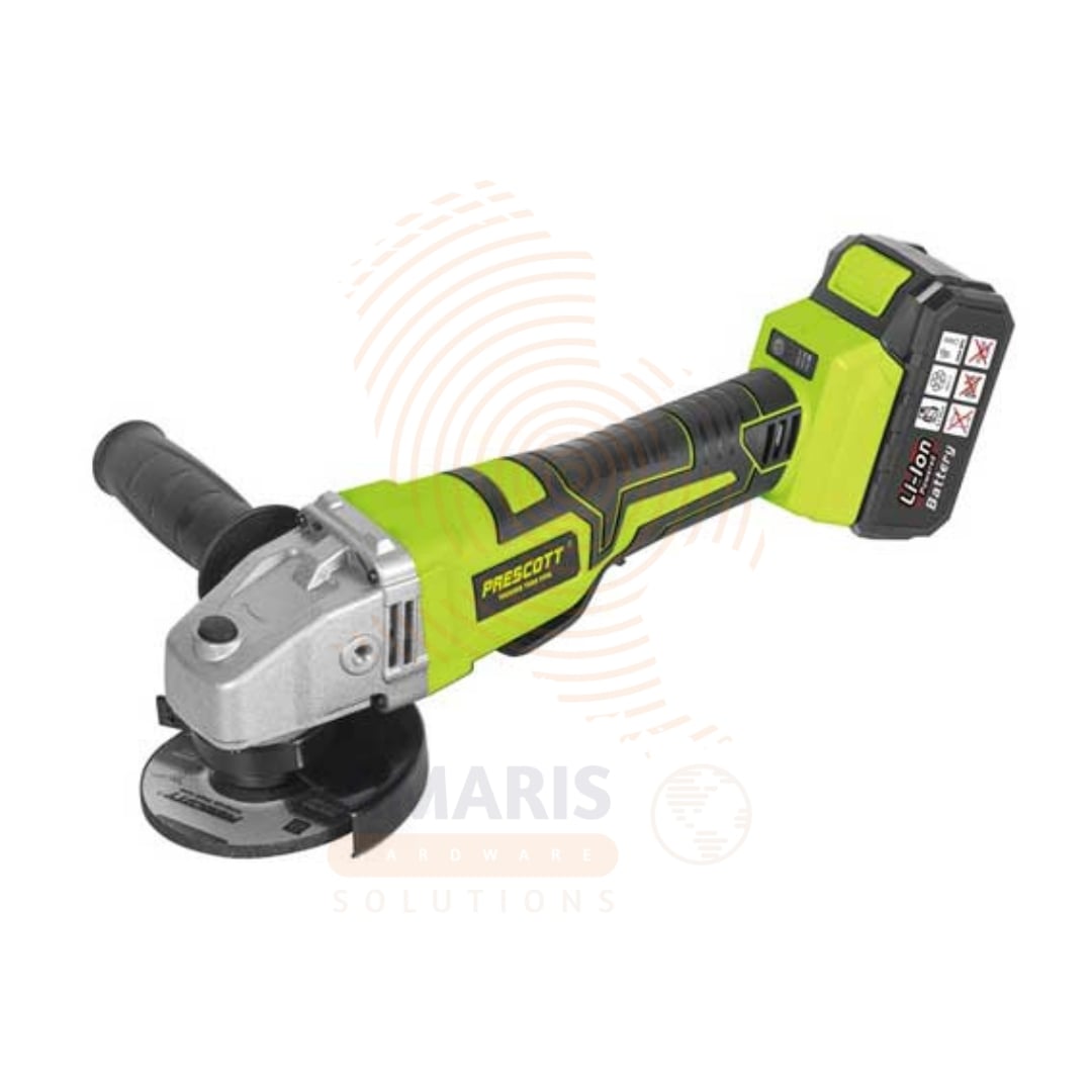 Variable Speed Selector Cordless Angle Grinder prescott amaris hardware