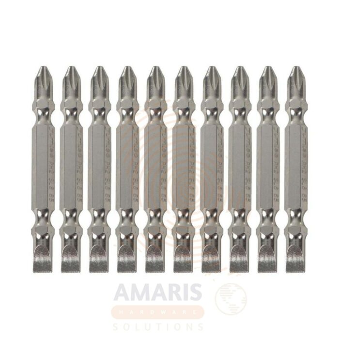 10 pcs Double - End Bits Set sloted