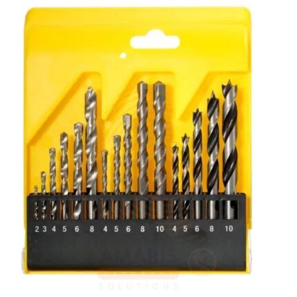 16 pcs Mixed Drill Set - Metric amaris hardware