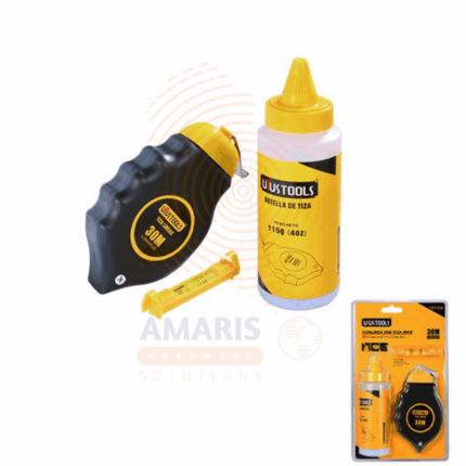 3 pcs Chalk Line Reel Set - Plastic Case amaris hardware