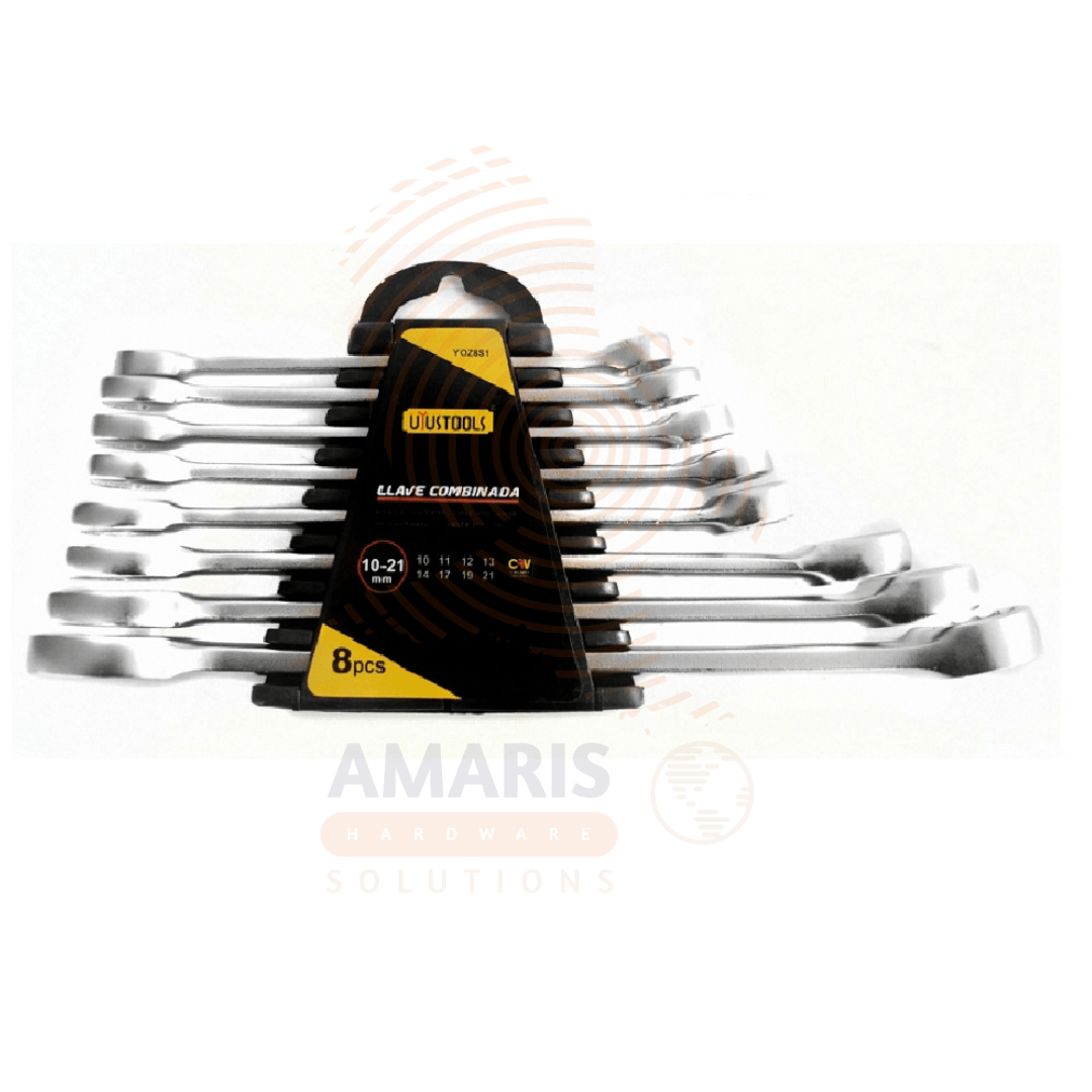 8 pcs Combination Spanners Set amaris hardware