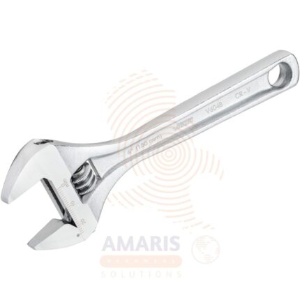 Adjustable Wrench - Matt Chrome 10'' amaris hardware