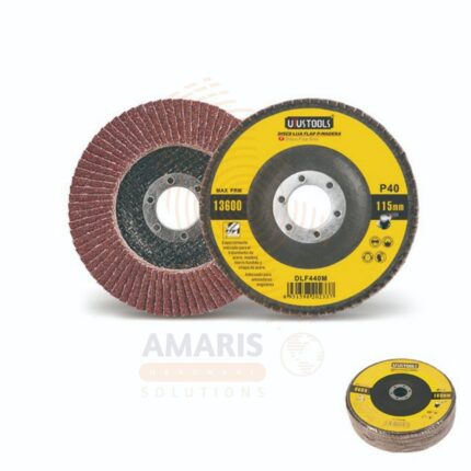 Cymbol Type Flap Disc 9000RPM 40 GRIT amaris hardware