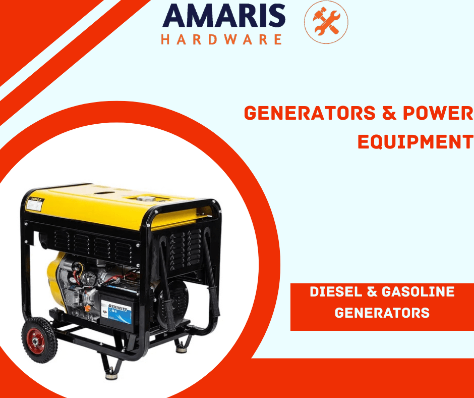 Diesel & Gasoline Generators Amaris hardware