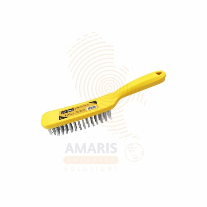 Steel Wire Brush - Plastic handle amaris hardware
