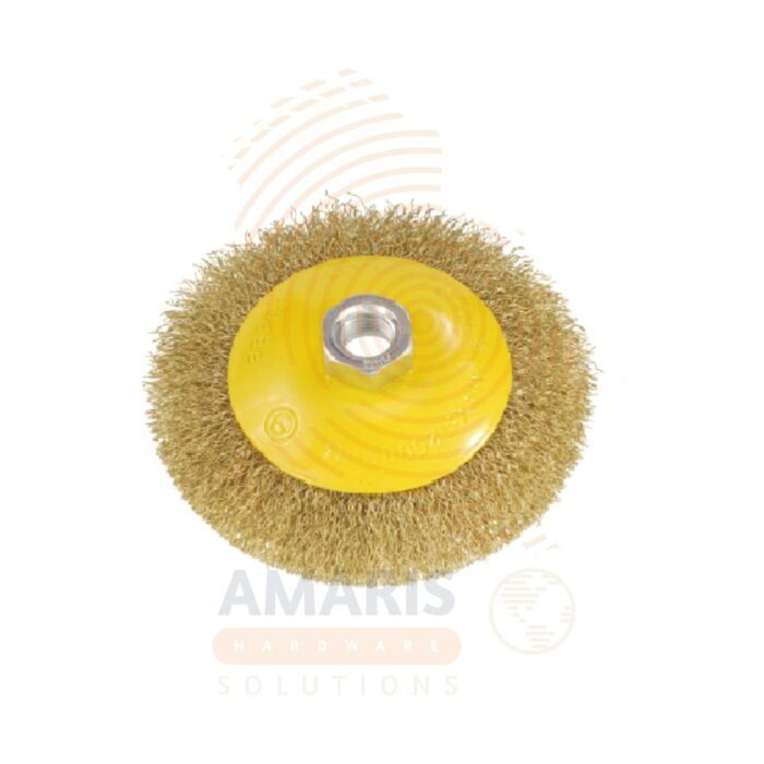 Twist Wire Bevel Brush - Metric 4.5'' amaris hardware