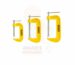 3 pcs set G-Clamp Light Amaris Hardware