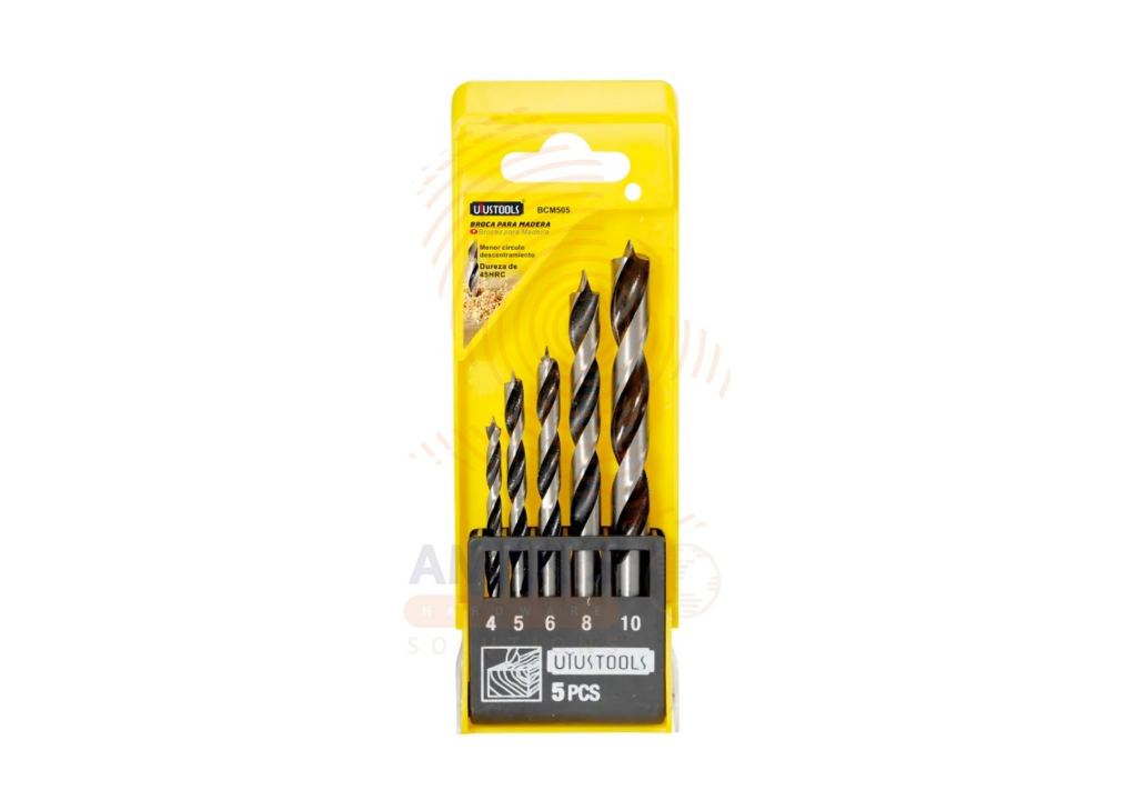 5 pcs High Speed Drill Bit Set - Metric Amaris Hardware