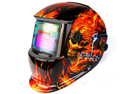 AUTO DARKENING SOLAR POWERED WELDING HELMET Amaris Hardware