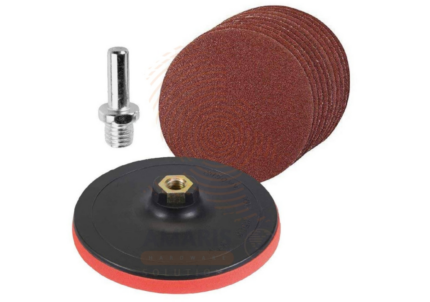 Backing Pads with Sanding Discs Amaris Hardware