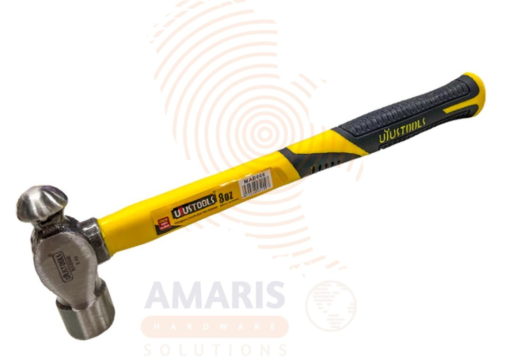 Ball Pein Hammer – Fiberglass Handle Amaris Hardware Ball Pein Hammer – Fiberglass Handle Amaris Hardware