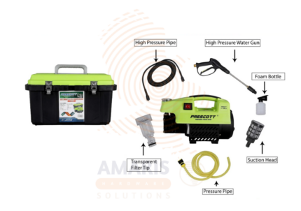 High Pressure Washer Heavy Duty Packed in a Case Amaris Hardware