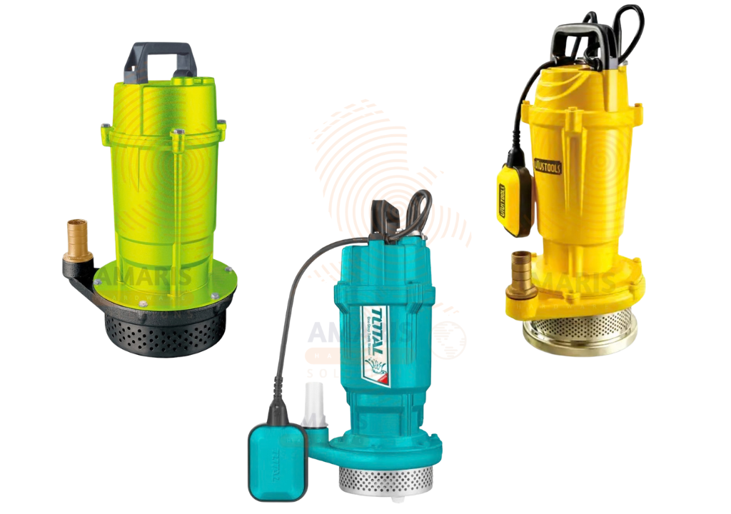 Clean Water Submersible Pump amaris hardware