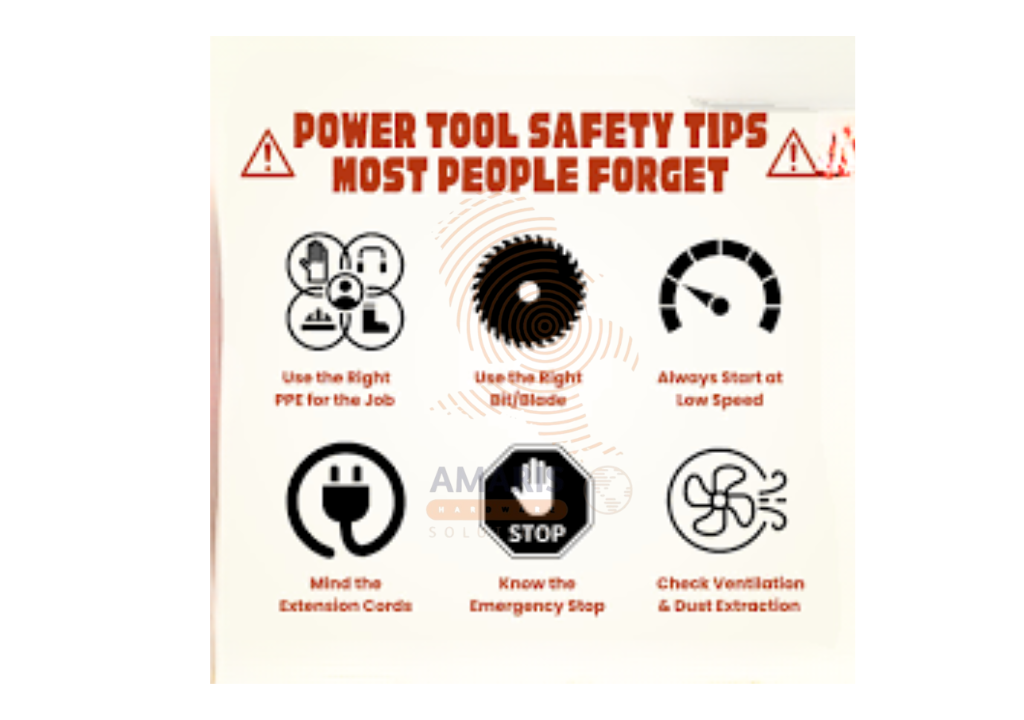 Safety Tips When Using Heavy-Duty Power Tools