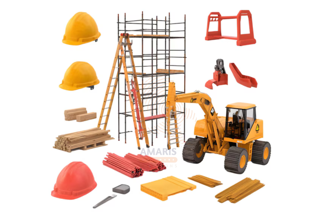 A Day on a Construction Site_ The Tools That Keep Everything Moving