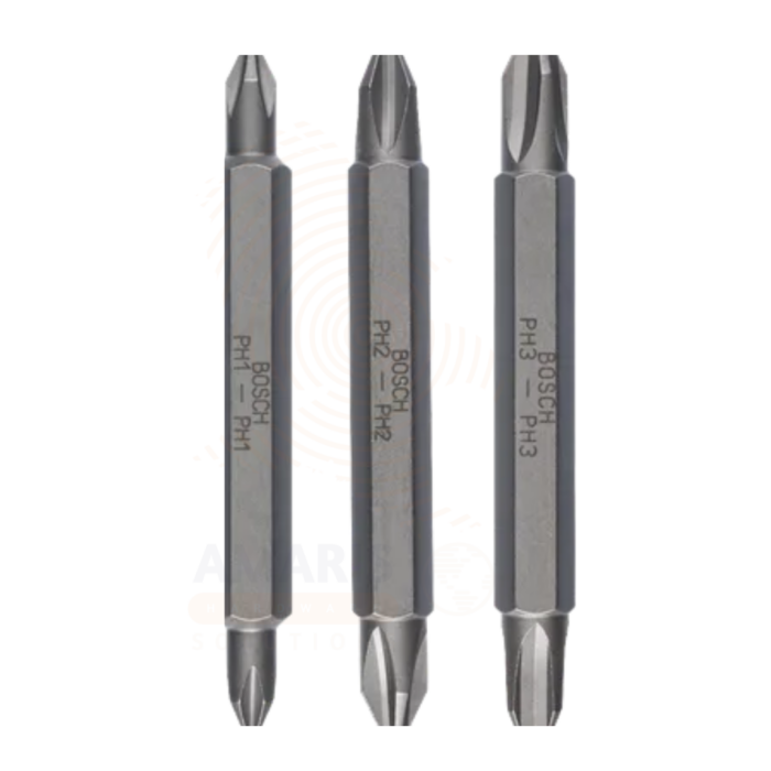 Bosch Extra Hard Double-Ended Screwdriver Bit Set Amaris Hardware Solutions