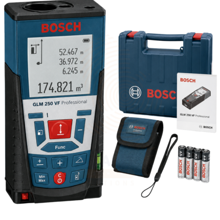 Bosch GLM 250 VF Professional Laser Measure Amaris Hardware Solutions